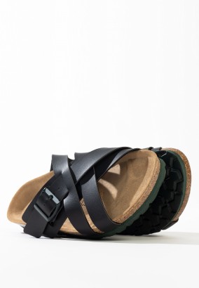 Sandales Oran Multibrides Noir