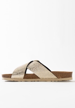 Sandales Perth 2 Brides Or clair