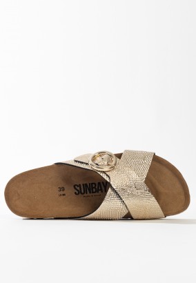 Sandales Perth 2 Brides Or clair