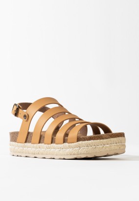 Sandales Parana Multibrides Camel
