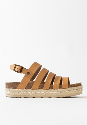 Sandales Parana Multibrides Camel