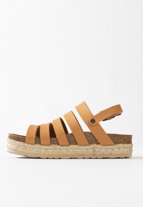 Sandales Parana Multibrides Camel