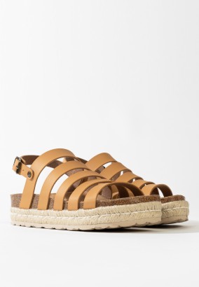 Sandales Parana Multibrides Camel