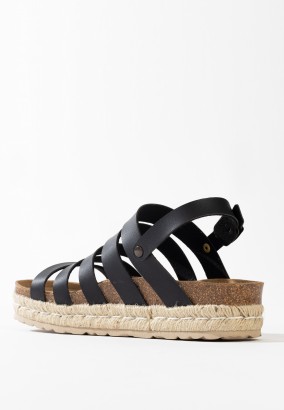 Sandales Parana Multibrides Noir