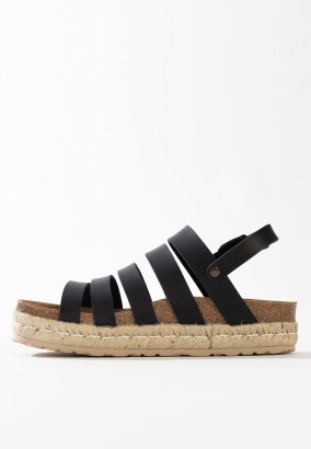 Sandales Parana Multibrides Noir