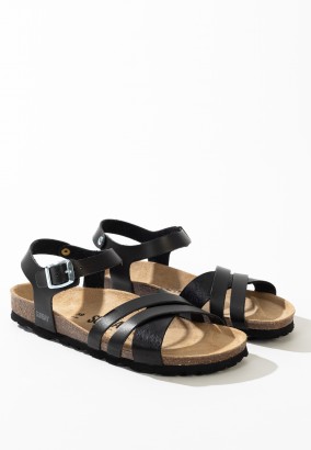 Sandales Griffith Multibrides Noir