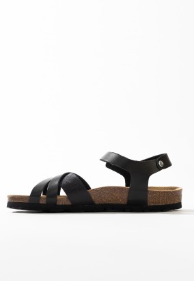 Sandales Griffith Multibrides Noir