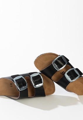 Sandales Calen 2 Brides Noir