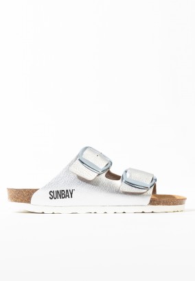 Sandales Calen 2 Brides Argent