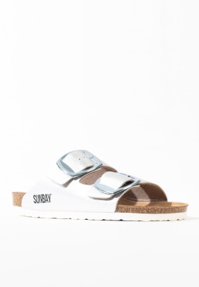 Sandales Calen 2 Brides Argent