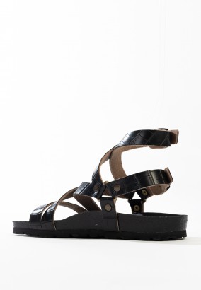Sandales Elorza Multibrides Noir