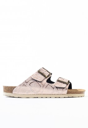 Sandales Trefle 2 Brides Marron