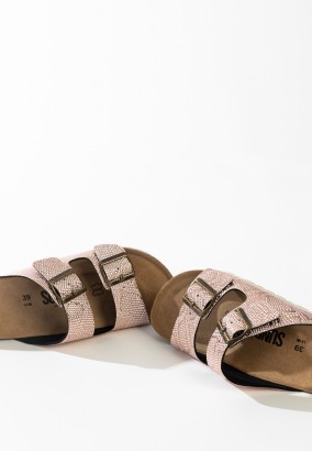 Sandales Trefle 2 Brides Marron