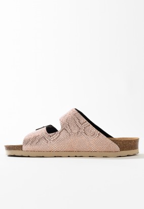 Sandales Trefle 2 Brides Marron