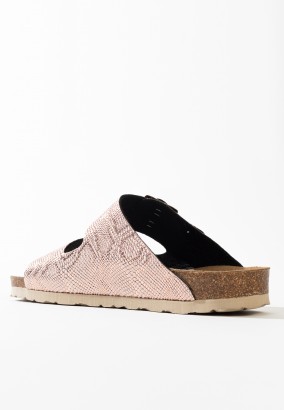 Sandales Trefle 2 Brides Marron