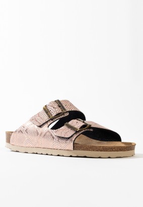 Sandales Trefle 2 Brides Marron