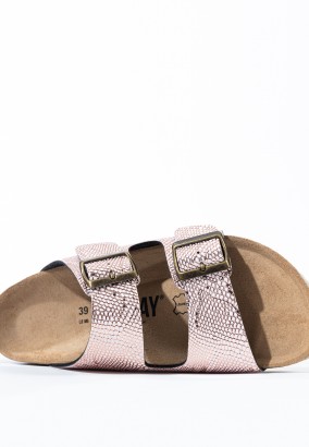 Sandales Trefle 2 Brides Marron