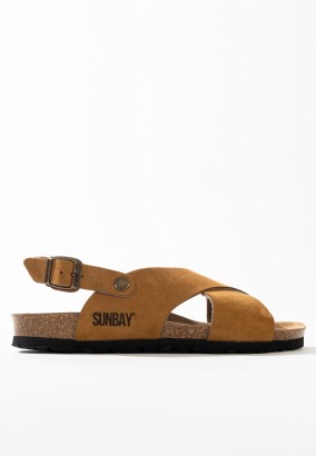 Sandales Vidono Multibrides Tan