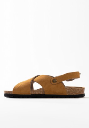 Sandales Vidono Multibrides Tan