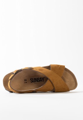 Sandales Vidono Multibrides Tan