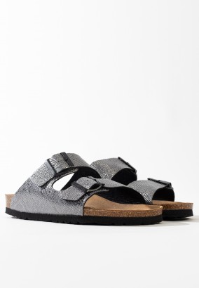 Sandales Trefle 2 Brides Noir