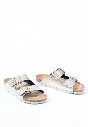 Sandales Trefle 2 Brides Or clair