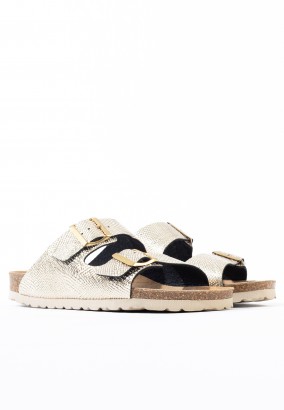 Sandales Trefle 2 Brides Or clair