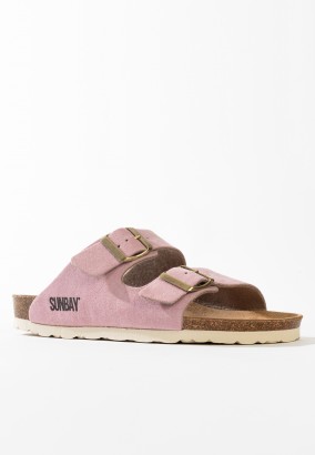 Sandales Trefle 2 Brides Violet clair