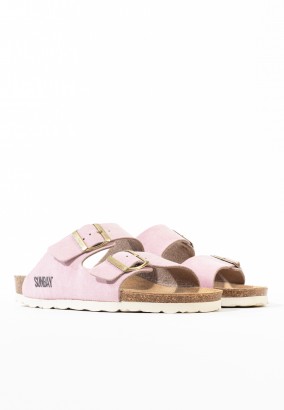 Sandales Trefle 2 Brides Violet clair