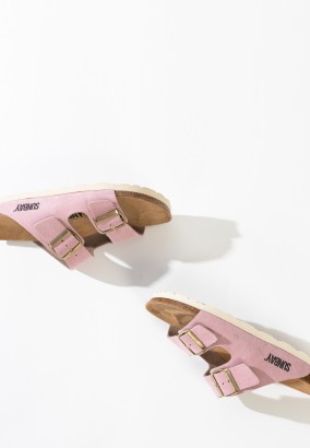 Sandales Trefle 2 Brides Violet clair