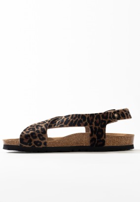 Sandales Leon Multibrides Leopard