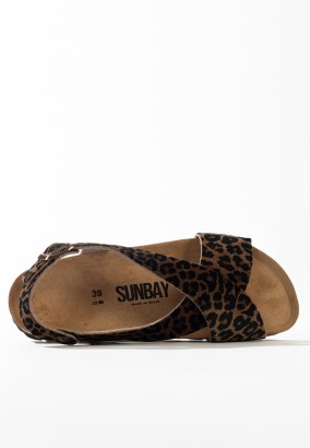Sandales Leon Multibrides Leopard
