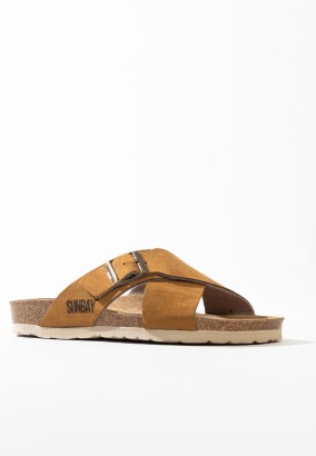 Sandales Ecatepec à plateforme Tan