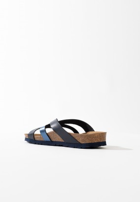 Sandales Albury Multibrides Bleu marine