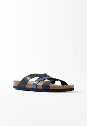 Sandales Albury Multibrides Bleu marine