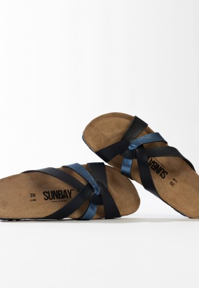 Sandales Albury Multibrides Bleu marine