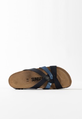 Sandales Albury Multibrides Bleu marine