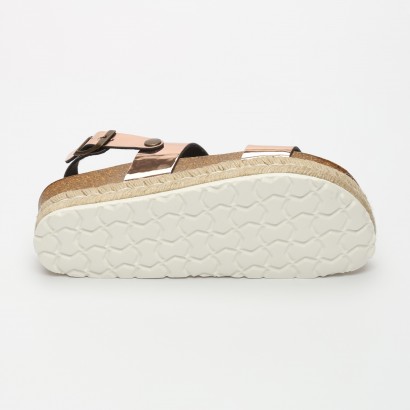 Sandales Kalmie à plateforme Rose gold