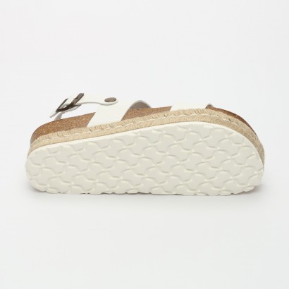 Sandales Kalmie à plateforme Blanc