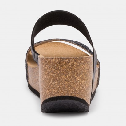 Sandales Coreopsis Compensées et semi-compensées Noir