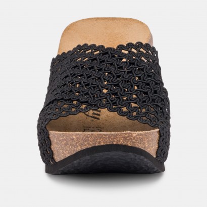 Sandales Guinea Compensées et semi-compensées Noir