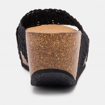 Sandales Guinea Compensées et semi-compensées Noir