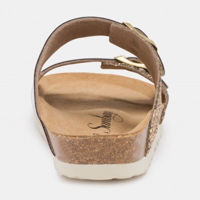 Sandales Lulally 2 Brides Or