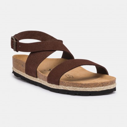 Sandales Vidono Multibrides Tan