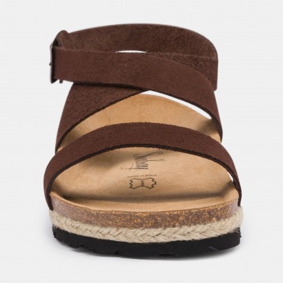 Sandales Vidono Multibrides Tan