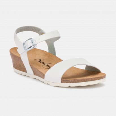 Sandales Esperance Compensées et semi-compensées Blanc