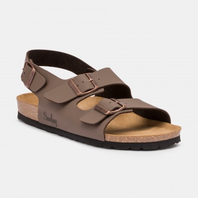 Sandales Vetiver Multibrides Marron