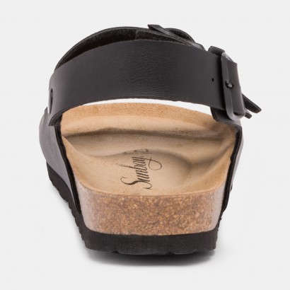 Sandales Vetiver Multibrides Noir