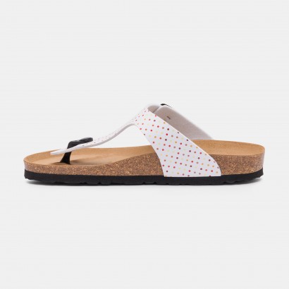 Sandales Camelia à entre-doigts Blanc