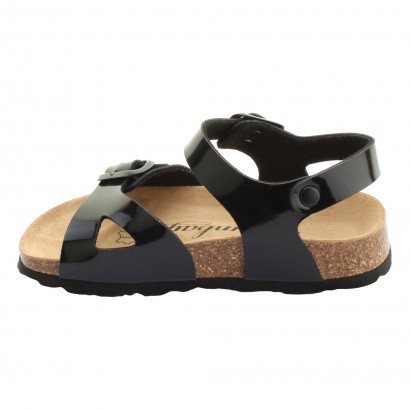 Sandales Lys Multibrides Noir Vinyl